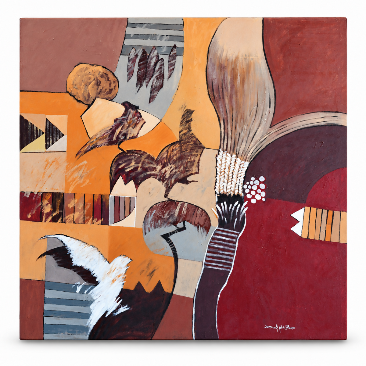 Acrylic on Canvas 140/140 cm