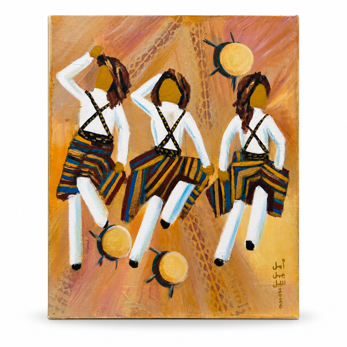 Acrylic on Canvas 40/50 cm, Amal Jamal Aliell